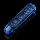 Bubble Shift Knob Stick Crystal Transparent Throw Gear Shifter 20cm (Blue)