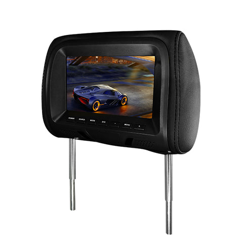 7" HD LCD Headrest Monitor with Earphone