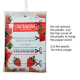 Strawberry Ambient Perfume Paper Scent Sachet for Home, Office, CR, Cabinets, Car and more