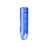 Bubble Shift Knob Stick Crystal Transparent Throw Gear Shifter 15cm (Blue)