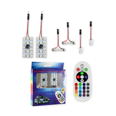 15 LED RGB Domelight with Remote Control