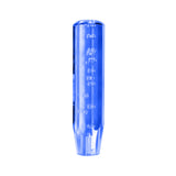 Bubble Shift Knob Stick Crystal Transparent Throw Gear Shifter 20cm (Blue)