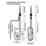 Rotom AM/FM Automatic Radio Antenna
